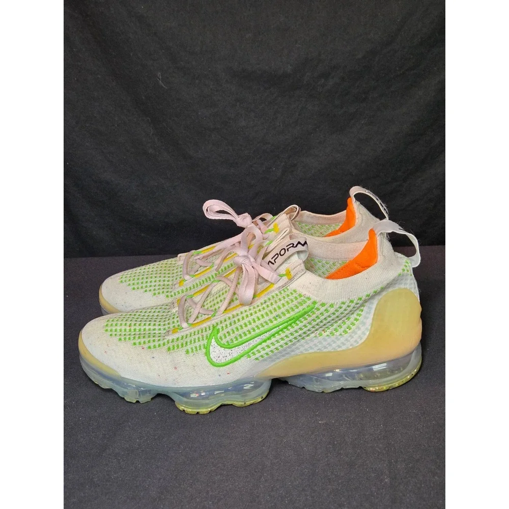 Nike Air VaporMax 2021 FK Feel Love Sail Lime Blast FD0871-100 Women's 9.5‎